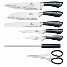 Набор ножей Berlinger Haus Aquamarine Metallic Line 8 пр/14-BH-2415