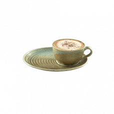 Блюдце 20*17 см для кофейной и чайной чашек, Корал Bonna, Турция (CRL01STB)