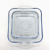 SET OF RECTANGULAR FORMS 2PCS (26+32 CM)