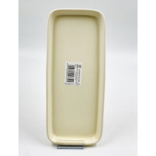 EMPIRE тарелка Striped Shape 13x30 см 1 шт, керамика