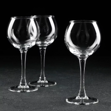 Набор бокалов для вина 'Эдем', 210 мл, 3 шт. (12-14C1776-3)