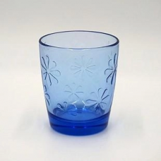 Стакан низкий 250 ml нэо флауэр синий (p7756)