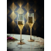 Набор бокалов для шампанского 160 мл Luminarc Electric Gold 4 шт. (P9301)