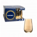 Набор высоких стаканов Luminarc Gold мед 350 мл 4 шт (P9305)