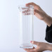 Pitcher without handle 1.1L for wine, juice, water with vertical stripes