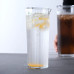 Pitcher without handle 1.1L for wine, juice, water with vertical stripes