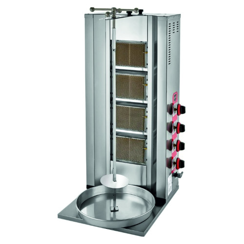 REMTA 4-Burner Gas Doner Grill D08Z
