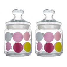 A set of jars for bulk Luminarc Zoom White N1692