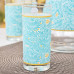 Hilma turquoise набор питьевой 7 предметов (q5450)
