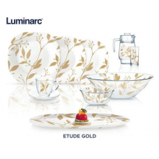 Сервиз столовый Luminarc Etude Gold на 12 персон 69 пр. (N1295)