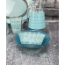 Столовый сервиз Luminarc Simply Fantasia Turquoise 46 предметов (N6248)