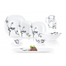 Table service Luminarc Carine Ming Black 46 items for 6 persons (N8588)