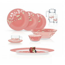 Столовый сервиз Luminarc Japanese Pink 46 предметов на 6 персон (Q0929)