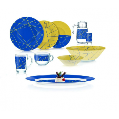 Table service luminarc delnice blue 46pr. Q9305