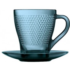 Чайная пара Luminarc Идиллия Лондон топаз O0368, 265 мл закаленное стекло, 12 шт