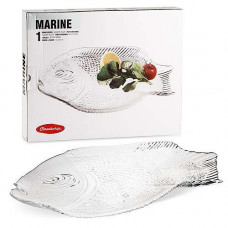 10258 DINNER PLATE FISH WITH BOX 250 x 360 MM MARINE 